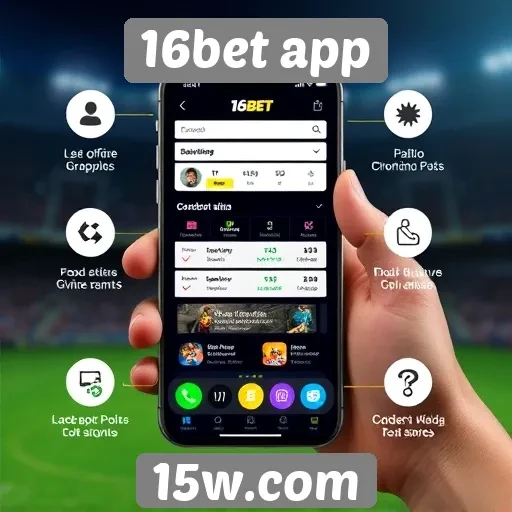 Análise das funcionalidades do aplicativo 16bet